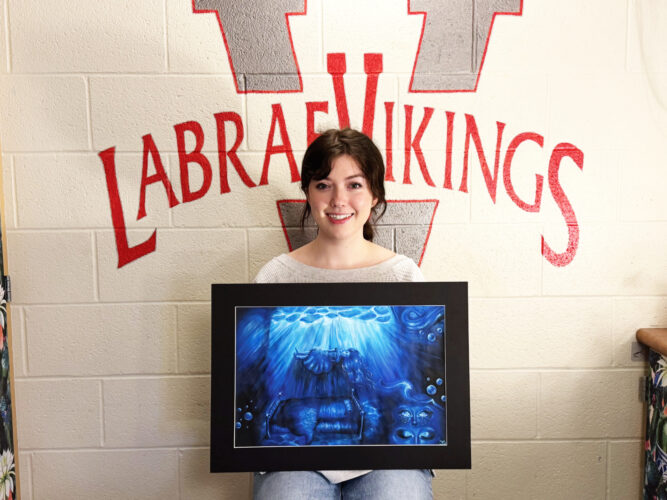 LaBrae, Canfield art students part of Governor’s Exhibition